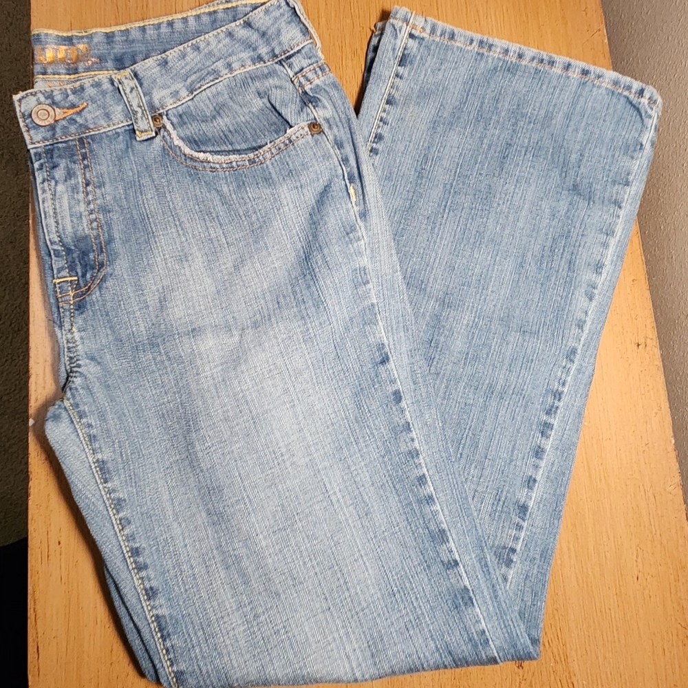 SJP Bitten wide legged jeans. Size 8 slim